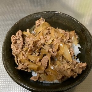 ミニ牛丼